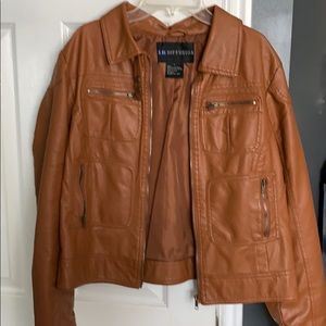Leather jacket